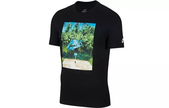 Мужская футболка Nike, цвет Black