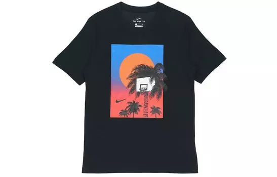 Мужская футболка Nike, цвет Black