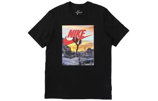 Мужская футболка Nike, цвет Black