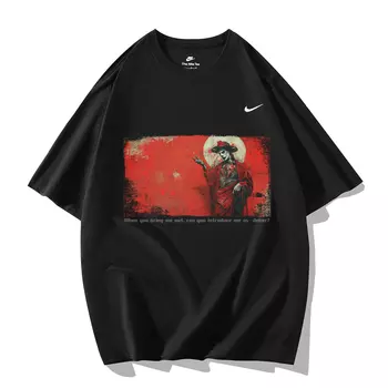 Мужская футболка Nike, цвет Black Nike short-sleeved gothic clown