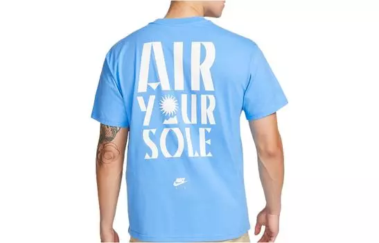 Мужская футболка Nike, цвет Blue