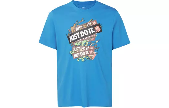Мужская футболка Nike, цвет Blue