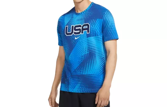 Мужская футболка Nike, цвет Blue