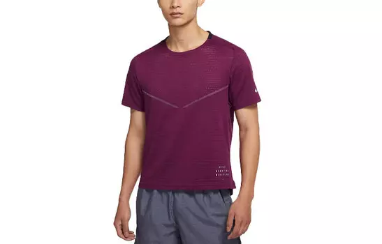 Мужская футболка Nike, цвет Burgundy