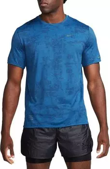 Мужская футболка Nike Dri-FIT ADV Running Division с коротким рукавом, синий