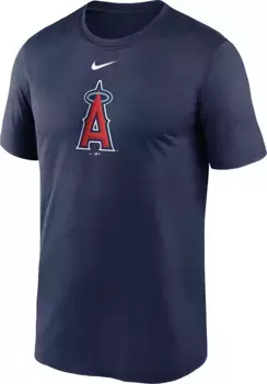 Мужская футболка Nike Los Angeles Angels Red Fuse Logo Legend