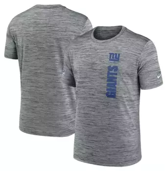 Мужская футболка Nike New York Giants Sideline Velocity Dark Grey Heather