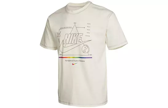Мужская футболка Nike, От белого