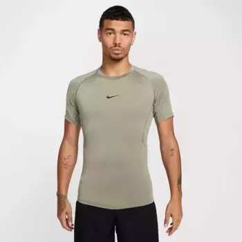 Мужская футболка Nike Pro, зеленый