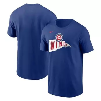 Мужская футболка Nike Royal Chicago Cubs Local Home Town, цвет Cub Blue