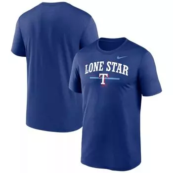 Мужская футболка Nike Royal Texas Rangers Local Legend
