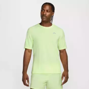 Мужская футболка Nike Solar Chase, флуоресцентный желтый