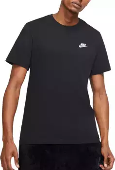Мужская футболка Nike Sportswear Club, черный