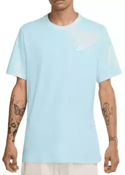 Мужская футболка Nike Sportswear Club, цвет Glacier Blue
