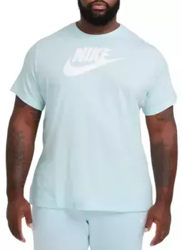 Мужская футболка Nike Sportswear Icon Futura с рисунком, цвет Glacier Blue