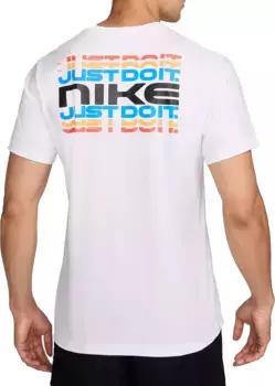 Мужская футболка Nike Sportswear с рисунком Reverb, белый