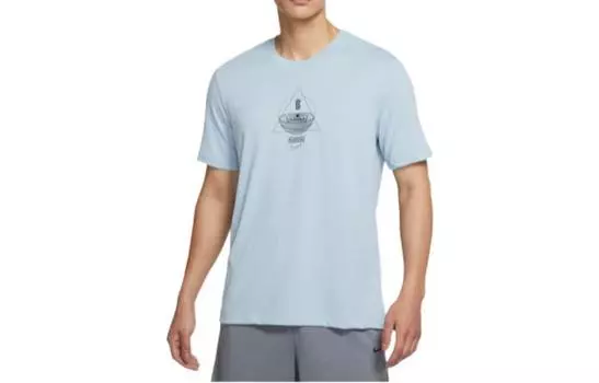 Мужская футболка Nike, светло-синий