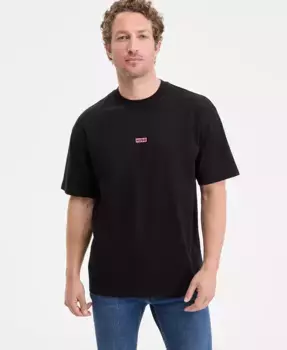 Мужская футболка Niley с логотипом Hugo Boss, черный