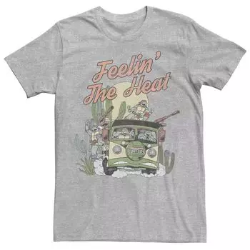 Мужская футболка Ninja Turtles Feelin' The Heat с короткими рукавами Licensed Character