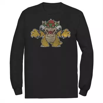 Мужская футболка Nintendo Super Mario Bowser Coming For You Licensed Character