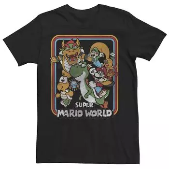 Мужская футболка Nintendo Super Mario Yoshi Ride Licensed Character