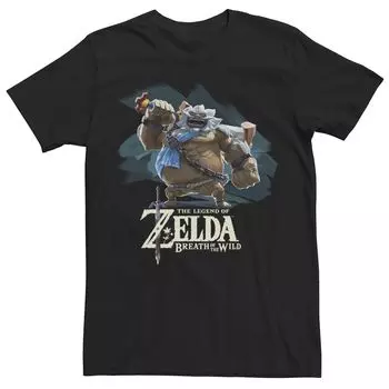 Мужская футболка Nintendo Zelda «Дыхание дикого горона» Licensed Character