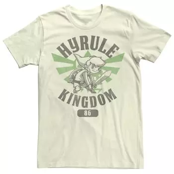 Мужская футболка Nintendo Zelda Hyrule Kingdom '86 Licensed Character