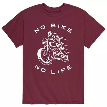 Мужская футболка No Bike No Life Licensed Character