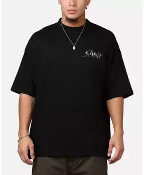 Мужская футболка No Control SAINT MORTA, черный