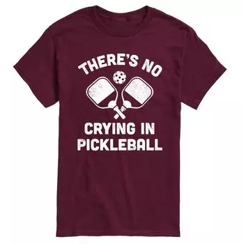 Мужская футболка No Crying Pickleball Licensed Character
