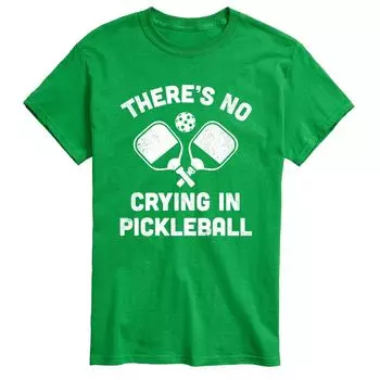 Мужская футболка No Crying Pickleball Licensed Character