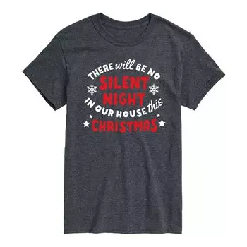 Мужская футболка No Silent Night Licensed Character