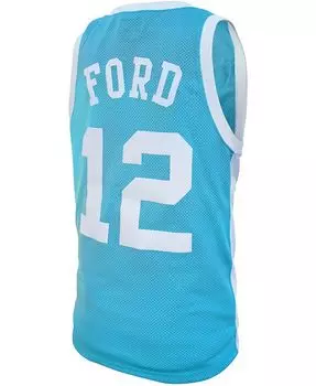 Мужская футболка North Carolina Tar Heels Phil Ford Throwback Retro Brand, синий