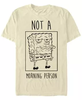 Мужская футболка not a morning person с коротким рукавом с круглым вырезом Fifth Sun