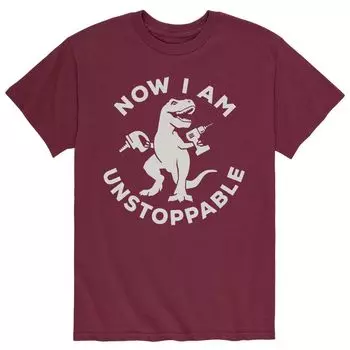 Мужская футболка Now I Am Unstoppable Licensed Character