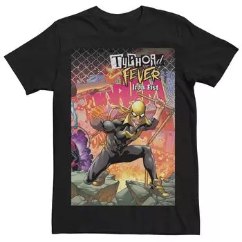 Мужская футболка-обложка Marvel's Typhoid Fever Iron Fist (2018) №1 Licensed Character