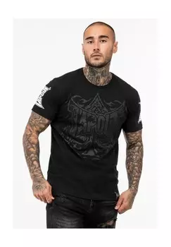Мужская футболка обычного кроя ACE OF SPADES TAPOUT, цвет Black/grey/white