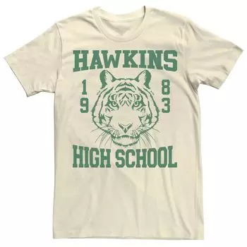 Мужская футболка "Очень странные дела" Hawkins High School 1983 года Licensed Character