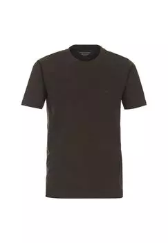Мужская футболка однотонная CASAMODA, цвет Kastanienbraun