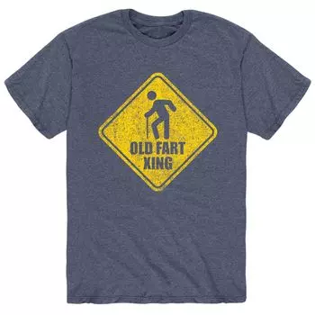 Мужская футболка Old Guy Crossing Licensed Character