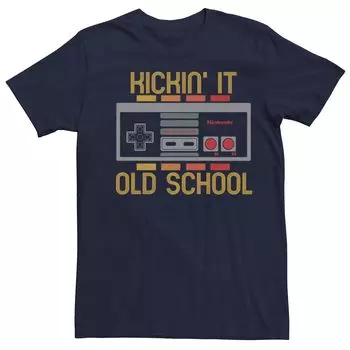 Мужская футболка Old School Nintendo Control Licensed Character