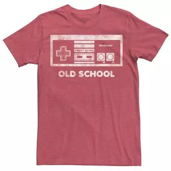 Мужская футболка Old School с контроллером Nintendo NES Licensed Character