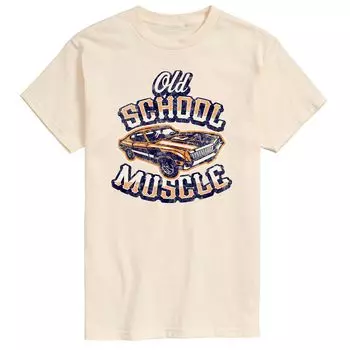 Мужская футболка Old School с рисунком мышц Licensed Character