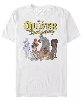 Мужская футболка oliver company с круглым вырезом и короткими рукавами Fifth Sun, белый