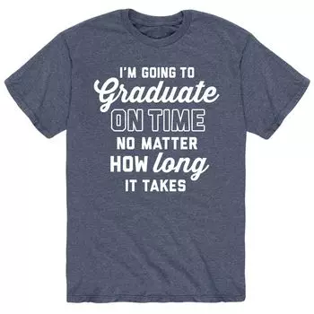 Мужская футболка On Time для выпускников Licensed Character