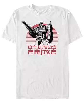 Мужская футболка optimus kanji с круглым вырезом и короткими рукавами Fifth Sun, белый