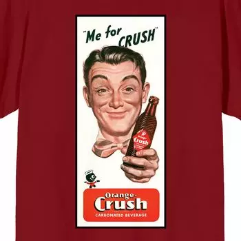 Мужская футболка Orange Crush Me For Crush Licensed Character