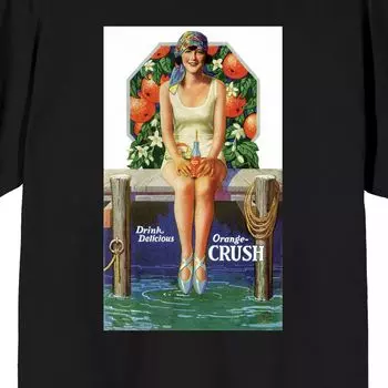 Мужская футболка Orange Crush Woman On Bench Licensed Character