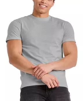Мужская футболка Originals Tri-Blend с короткими рукавами Hanes, цвет Gray