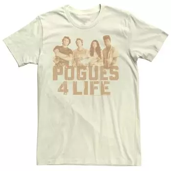 Мужская футболка Outer Banks Pogues 4 Life Portrait Licensed Character